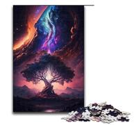 Rompecabezas de 1000 Piezas para Adultos, Cosmic Heaven, Divertido Rompecabezas Familiar con póster a Juego y Hoja de Trivia, 1000 Piezas