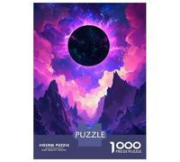 Rompecabezas De 1000 Piezas para Adultos Cosmic Mountain Landscape Rompecabezas para Adultos Juegos De Relajación Regalos para Mujeres Desafío Educativo 52x38cm/1000pcs