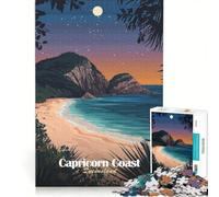 Rompecabezas de 1000 Piezas para Adultos, Costa Capricornio, Queensland, Juego de ingenio, entretenido para Reducir el estrés, Gran Regalo para los Amantes de los Juegos, 50x75cm