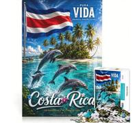 Rompecabezas de 1000 Piezas para Adultos, Costa Rica, Juegos Familiares, para divertirse en Familia, Regalos para Amigos y Familiares 50x75cm
