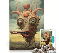 Rompecabezas de 1000 Piezas para Adultos Crazy Creature IV, Juego Educativo, decoración para el hogar, colección de Artistas, Bellas Artes 50x75cm