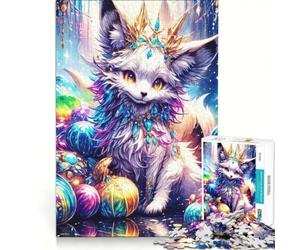 Rompecabezas de 1000 Piezas para Adultos Criatura fantástica Peluda, Juguete Educativo, Ideal para Relajarse y estimular la Mente, Perfecto como Regalo 38x52cm