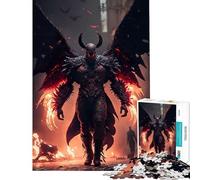 Rompecabezas de 1000 Piezas para Adultos Criatura Malvada Juguete Educativo de 1000 Piezas Un desafío difícil para la Mente Juegos Familiares (38x26cm)