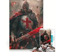Rompecabezas de 1000 Piezas para Adultos: Cruzada y Conquista, Juego Educativo, decoración para el hogar, colección de Artistas, Bellas Artes 38x26cm