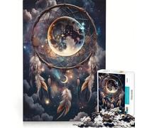 Rompecabezas de 1000 Piezas para Adultos: Cuentos de Atrapasueños, Juego Imposible, Actividades Divertidas para el Hogar, Colección de Artistas, Bellas Artes 38x26cm