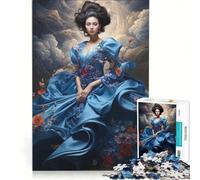 Rompecabezas de 1000 Piezas para Adultos, Cultura Japonesa, Juguete Educativo, dificultad Alta, Ideal para cumpleaños y Navidad 50x75cm