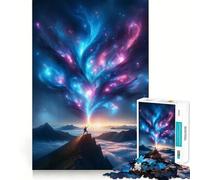 Rompecabezas de 1000 Piezas para Adultos,Cumbre de la Danza Celestial,Juego de Ajuste preciso,Juguete para desarrollar Habilidades cognitivas,Tiempo de Juego Relajante,Regalo Festivo de Ocio 38x26cm