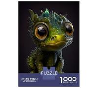 Rompecabezas De 1000 Piezas para Adultos Cute Baby Dragon Rompecabezas Juegos Divertidos Vacaciones En Casa Matar El Tiempo Cumpleaños Y Navidad 52x38cm/1000pcs