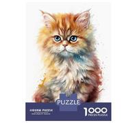 Rompecabezas De 1000 Piezas para Adultos Cute Baby Persian Cat Rompecabezas para Adultos Juegos Divertidos Análisis Y Lógica Regalos para Amigos Y Familiares 70x50cm/1000pcs