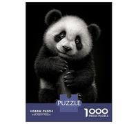 Rompecabezas De 1000 Piezas para Adultos Cute Panda Bear Portrait Rompecabezas Juguetes Antiestrés Decoración del Hogar Difícil Y Desafiante 70x50cm/1000pcs