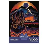 Rompecabezas De 1000 Piezas para Adultos Dachshund Style 5 Rompecabezas para Adolescentes Juguetes Antiestrés Desafío Difícil Actividades Divertidas En Casa 52x38cm/1000pcs