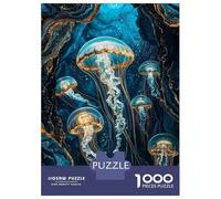 Rompecabezas De 1000 Piezas para Adultos Dance of The Deep Rompecabezas para Adolescentes Juguetes Antiestrés Desafío Difícil Actividades Divertidas En Casa 38x26cm/1000pcs
