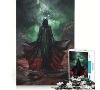Rompecabezas de 1000 Piezas para Adultos: Darkwave to Crimson Skies, Juego Familiar, interacción Entre Padres e Hijos, cumpleaños y Navidad 38x52cm