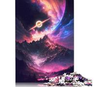 Rompecabezas de 1000 Piezas para Adultos: Dawn of Black Hole, un Juego difícil y desafiante (38 x 26 cm)