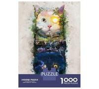 Rompecabezas De 1000 Piezas para Adultos Day Or Night Rompecabezas para Adultos Juguetes Antiestrés Desafío Difícil para Cumpleaños, Navidad 70x50cm/1000pcs