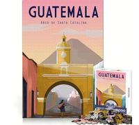 Rompecabezas de 1000 Piezas para Adultos de Antigua Guatemala Desarrolla la Memoria, Evita distracciones y CREA una Experiencia Festiva y Sorprendente (38x52cm)