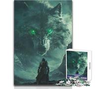 Rompecabezas de 1000 Piezas para Adultos de Astral Warrior, Juego de Aprendizaje de Pensamiento estratégico, Regalo Ideal para Cualquier Evento, tamaño 38x26cm