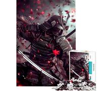 Rompecabezas de 1000 Piezas para Adultos de El Último Samurai Juguete Intelectual Juego de ingenio Juego de análisis y lógica Regalos para Hombres y Mujeres (Tamaño 75x50cm)