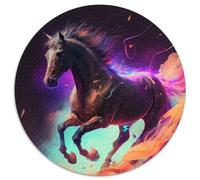 Rompecabezas de 1000 Piezas para Adultos, de fantasía, de Caballos, difícil de superar, para interacción Familiar y desafío Mental (67,5 x 67,5 cm)