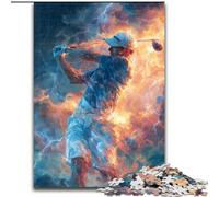Rompecabezas de 1000 Piezas para Adultos, de Golf, Ideal para Adolescentes, Ideal para Decorar el hogar o Regalar tamaño 26x38cm