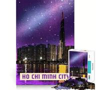 Rompecabezas de 1000 piezas para adultos de la ciudad de Ho Chi Minh Diversión para todos los gustos Un desafío inteligente Un juego tranquilo y Regalo ideal para cumpleaños y para aficionados 50x75cm