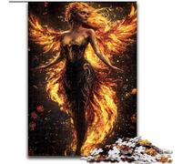 Rompecabezas de 1000 Piezas para Adultos de la misteriosa Chica fénix, Juego Familiar antiestrés, desafío difícil, Gran Regalo y Juguete (50x75cm)