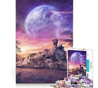 Rompecabezas de 1000 Piezas para Adultos De Vuelta a casa, Juego práctico, decoración de Pared, Apto para decoración de Escritorio 50x75cm