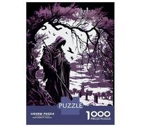 Rompecabezas De 1000 Piezas para Adultos Death in Lilac Rompecabezas para Adultos Juguetes De Bricolaje Decoración Perfecta Regalos Y Cumpleaños Únicos 52x38cm/1000pcs