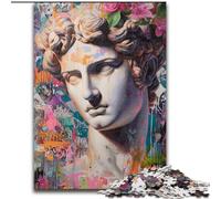 Rompecabezas de 1000 Piezas para Adultos, del Dios Griego Apolo, de cartón Rompecabezas desafiante para Adolescentes, Ideal para una Noche de Juegos en Familia (tamaño 26x38cm)