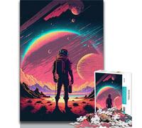 Rompecabezas de 1000 Piezas para Adultos Descubriendo nuevos Mundos 1000 Piezas para Adolescentes interacción Entre Padres e Hijos a Partir de 14 años 26x38cm