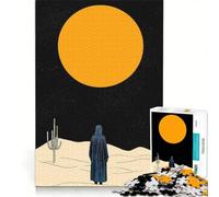 Rompecabezas de 1000 Piezas para Adultos: Desierto bajo el Sol abrasador Juegos Divertidos para la interacción Entre Padres e Hijos Cada Pieza es única 50x75cm