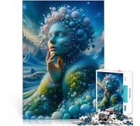 Rompecabezas de 1000 Piezas para Adultos Despertar Juguetes adictivos Que desafían la Inteligencia Cerebral Apto para Parejas 75x50cm