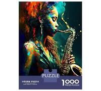 Rompecabezas De 1000 Piezas para Adultos Digital Painting Rhythm Rompecabezas para Adolescentes Juguete Decoración De Pared Alivio del Estrés 38x26cm/1000pcs