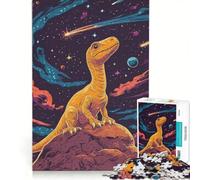 Rompecabezas de 1000 Piezas para Adultos Dinosaurios Espacio Juegos Divertidos Interacción Entre Padres e Hijos Cada Pieza es única 50x75cm