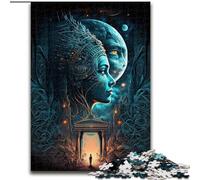 Rompecabezas de 1000 Piezas para Adultos,Dios de la Sabiduría,Rompecabezas de 1000 Piezas,desafiante Rompecabezas para Adolescentes,Divertido para Toda la Familia,Regalo de decoración (26x38cm)