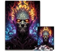 Rompecabezas de 1000 Piezas para Adultos Dios del Universo Rompecabezas difíciles para Adolescentes y familias decoración DIY desafío Mental 1000 Piezas (38 x 26 cm)