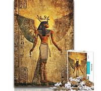 Rompecabezas de 1000 Piezas para Adultos, Dios Egipcio Antiguo Ra, 1000 Piezas, Juguetes educativos, Alivio del estrés, interacción Entre Padres e Hijos, 50x75cm