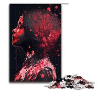 Rompecabezas de 1000 Piezas para Adultos Diosa Floral Un Juego desafiante Una Obra de Arte Apto para Adolescentes a Partir de 14 años 75x50cm