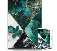 Rompecabezas de 1000 Piezas para Adultos, diseño Abstracto geométrico Floral, Juegos educativos, desafío difícil, Juguetes de Bricolaje, tamaño 50x75cm