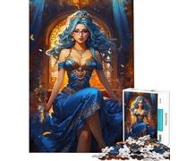 Rompecabezas de 1000 Piezas para Adultos diseño Azure Reverie Ideal para Decorar la Pared Una verdadera Obra de Arte Toda la Familia (tamaño 38x52cm)