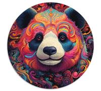 Rompecabezas de 1000 Piezas para Adultos, diseño Colorido de Panda, Ideal como Obra de Arte, decoración, Juguete de Inteligencia para Juegos Familiares en Interiores 67,5 x 67,5 cm