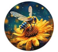 Rompecabezas de 1000 Piezas para Adultos, diseño de Abejas galácticas. Ideal para una Noche de Juegos en Familia, decoración del hogar y un Regalo para Entrenar el Cerebro (67,5 x 67,5 cm).
