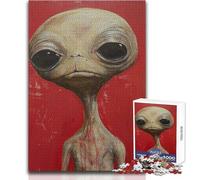 Rompecabezas de 1000 Piezas para Adultos, diseño de Alien Art LXIV, Juego Educativo, Regalo de cumpleaños, tamaño 38x52cm