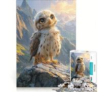 Rompecabezas de 1000 Piezas para Adultos, diseño de Baby Hawk y Mountain View, Juguetes antiestrés, Regalo de cumpleaños, cumpleaños y Ocasiones Especiales, 38x26cm