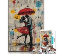 Rompecabezas de 1000 Piezas para Adultos, diseño de Bailarina de Ballet, Juego Educativo Familiar, decoración de Pared, cumpleaños y Navidad (38x26cm)