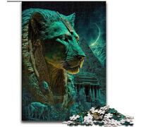 Rompecabezas de 1000 Piezas para Adultos, diseño de Bestias míticas para decoración del hogar, Año Nuevo para Adolescentes (tamaño: 50x75cm)