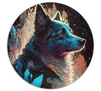 Rompecabezas de 1000 Piezas para Adultos, diseño de Border Collie Imaginario Juego Interactivo Familiar, decoración del hogar, Regalo de ingenio, 1000 Piezas (67,5x67,5cm)