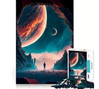 Rompecabezas de 1000 Piezas para Adultos,diseño de caverna,Juego de Ajuste preciso,Juguete para desarrollar Habilidades cognitivas,Tiempo de Juego Relajante,Regalo Festivo de Ocio (38x52cm)