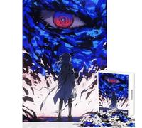 Rompecabezas de 1000 Piezas para Adultos diseño de Chica de Anime con Ojos Gigantes Ideal como decoración de Pared Juego práctico para Mejorar el Amor Entre Parejas tamaño 38x26cm