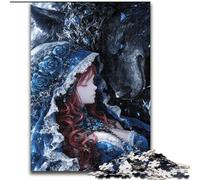 Rompecabezas de 1000 Piezas para Adultos, diseño de Chica Demonio de Anime Un desafío para la Mente, Actividad Familiar, decoración del hogar, Regalo navideño tamaño 50x75cm